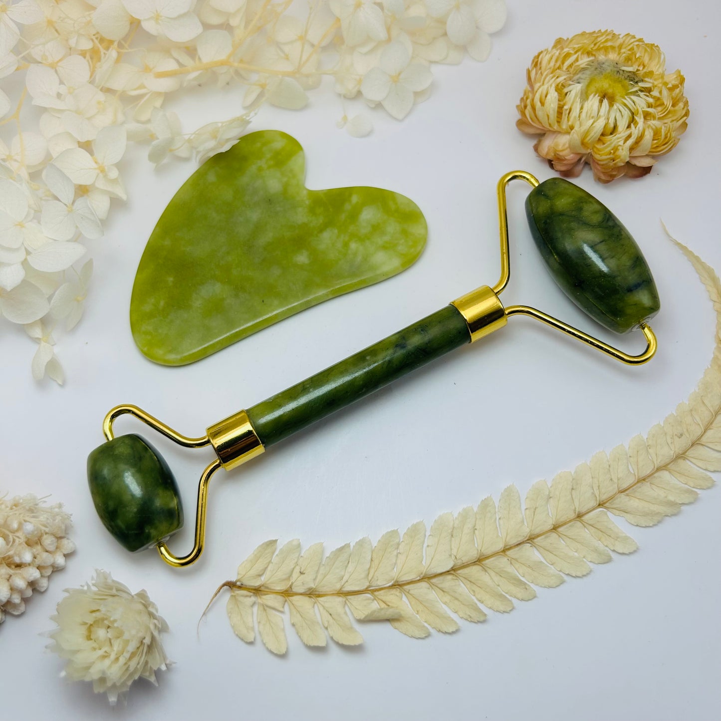 Green Jade Massage Set - Grade A!