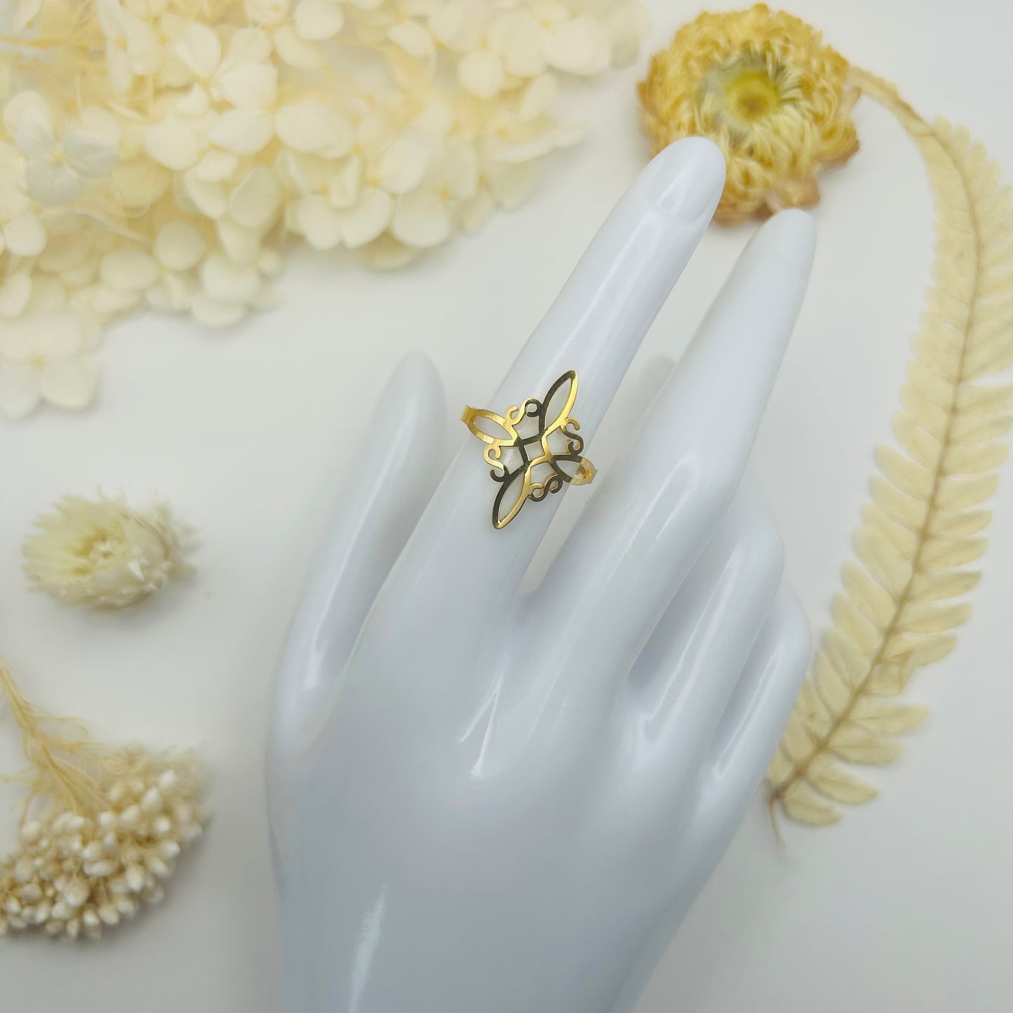 Bague Nœud de Sorcière (doré)