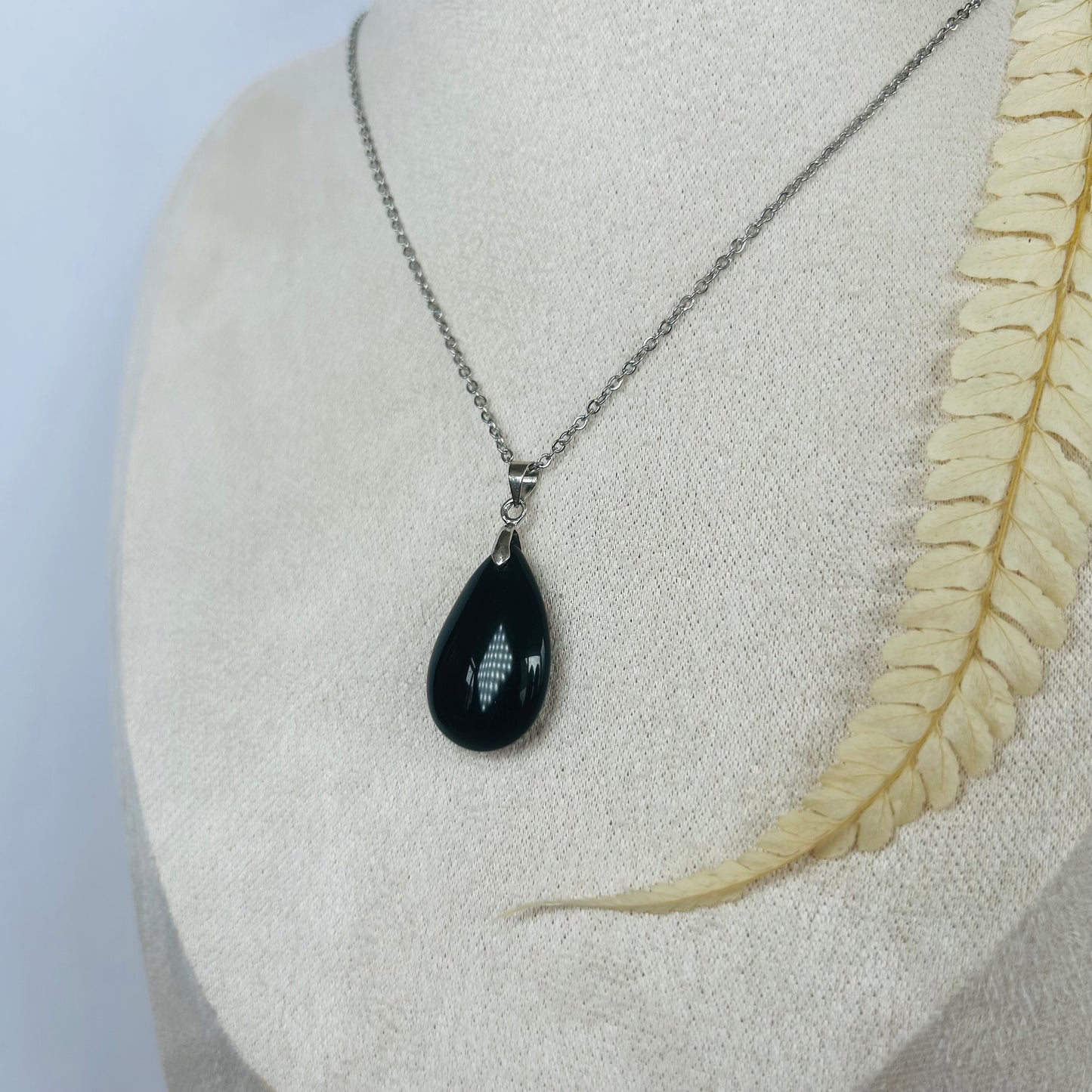 Black Obsidian Pendant