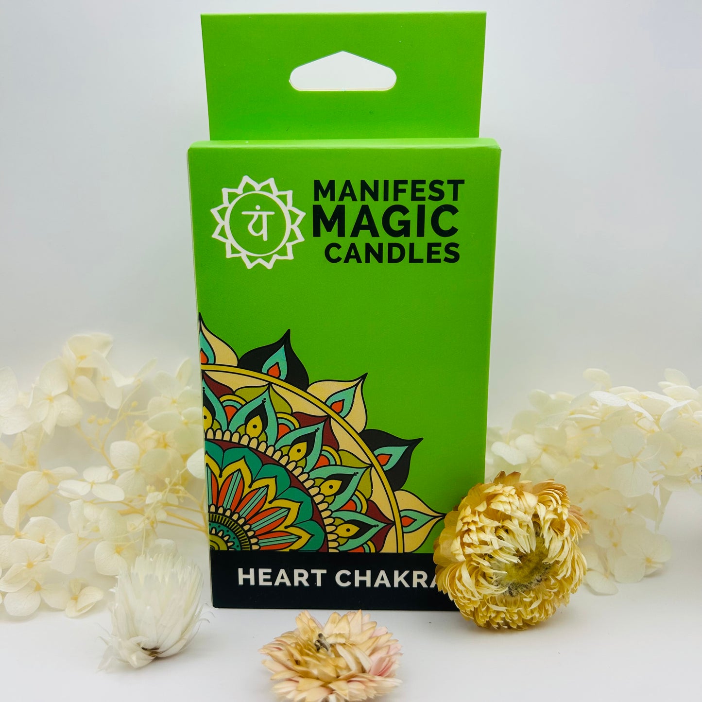 Heart Chakra Candles (pack)