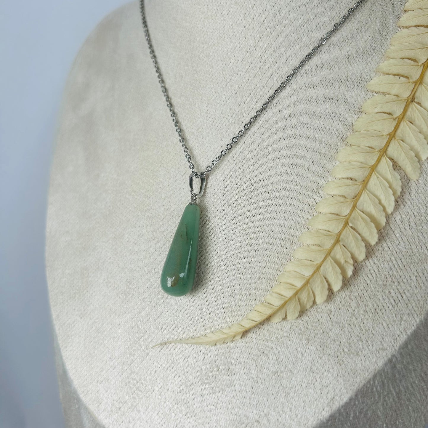 Green Aventurine Pendant (Drop)