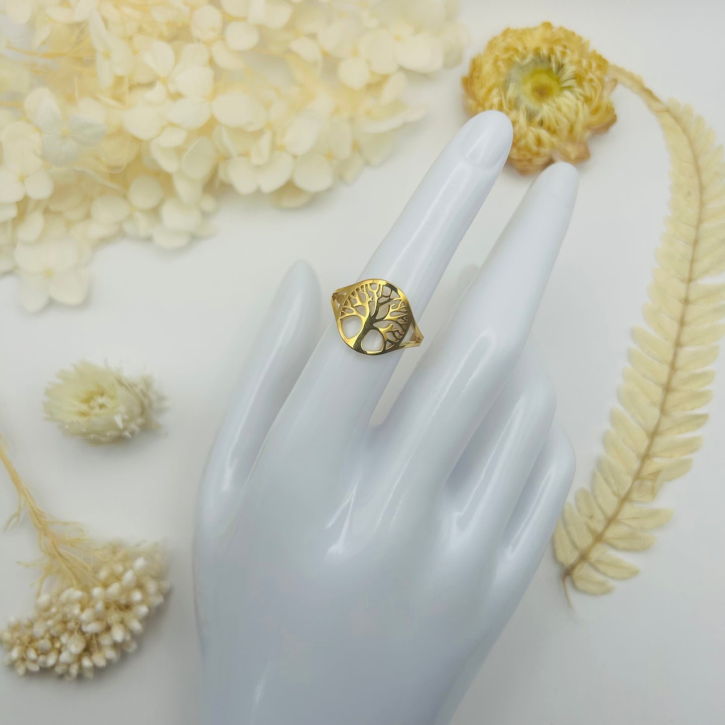 Bague Arbre de Vie (doré)