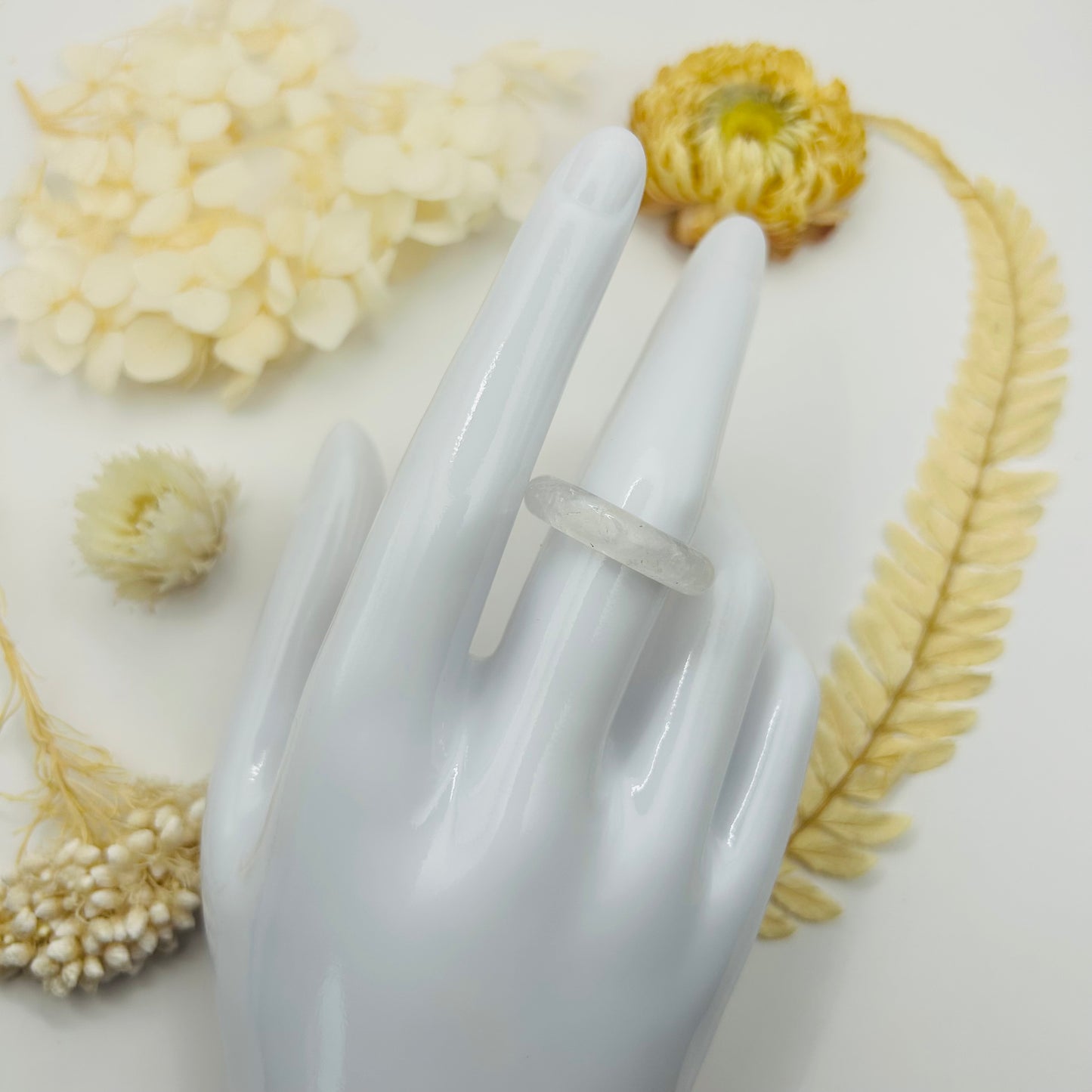 Bague Cristal de Roche (T.60)