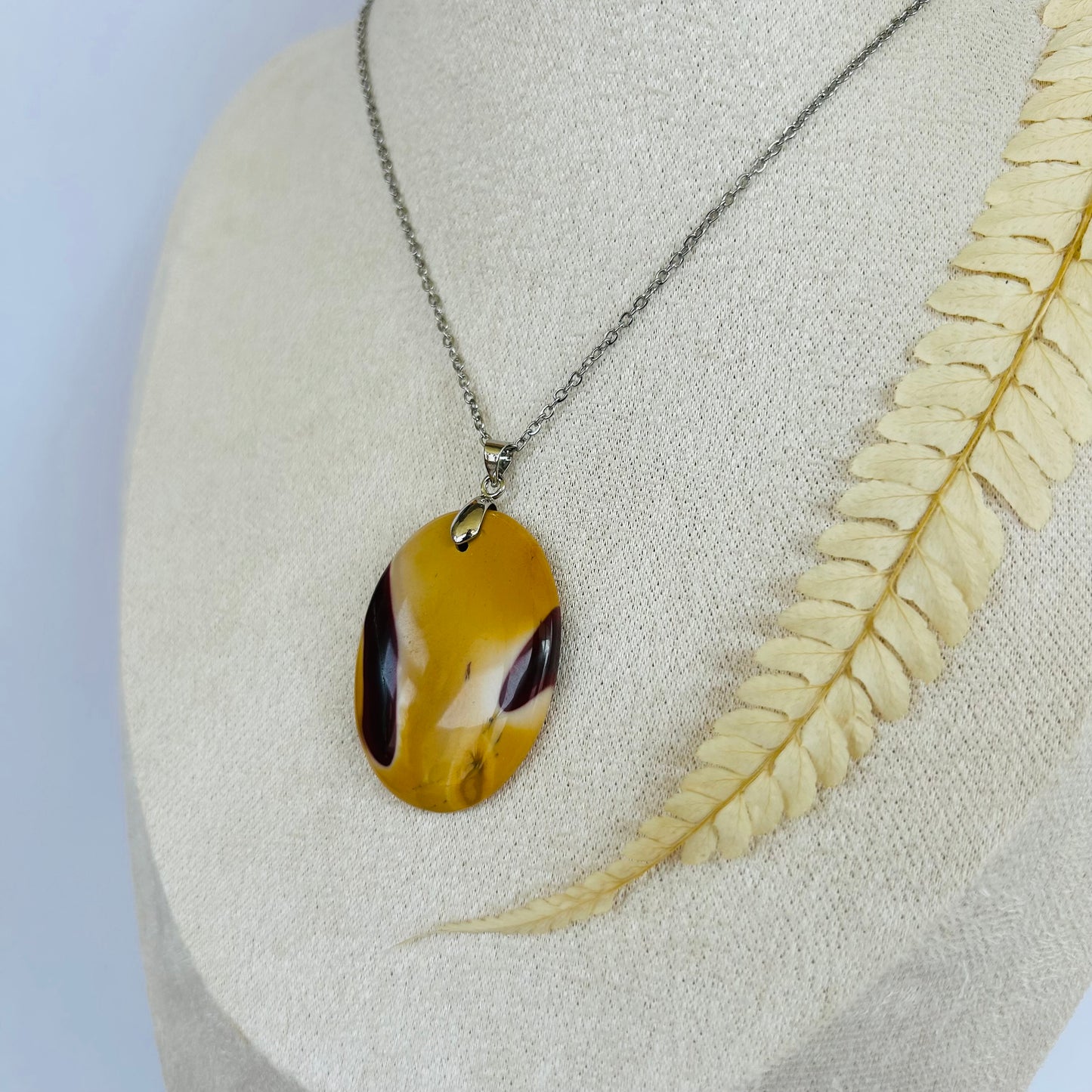Mokaite Jasper Pendant