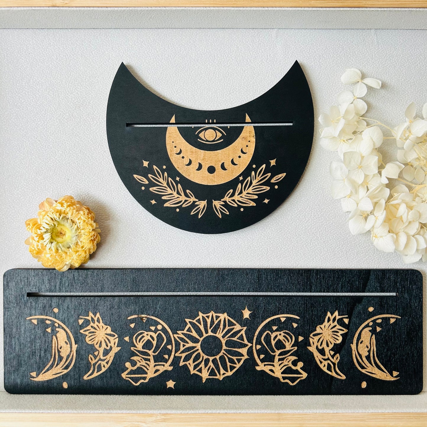 Tarot Card Holder - Moon