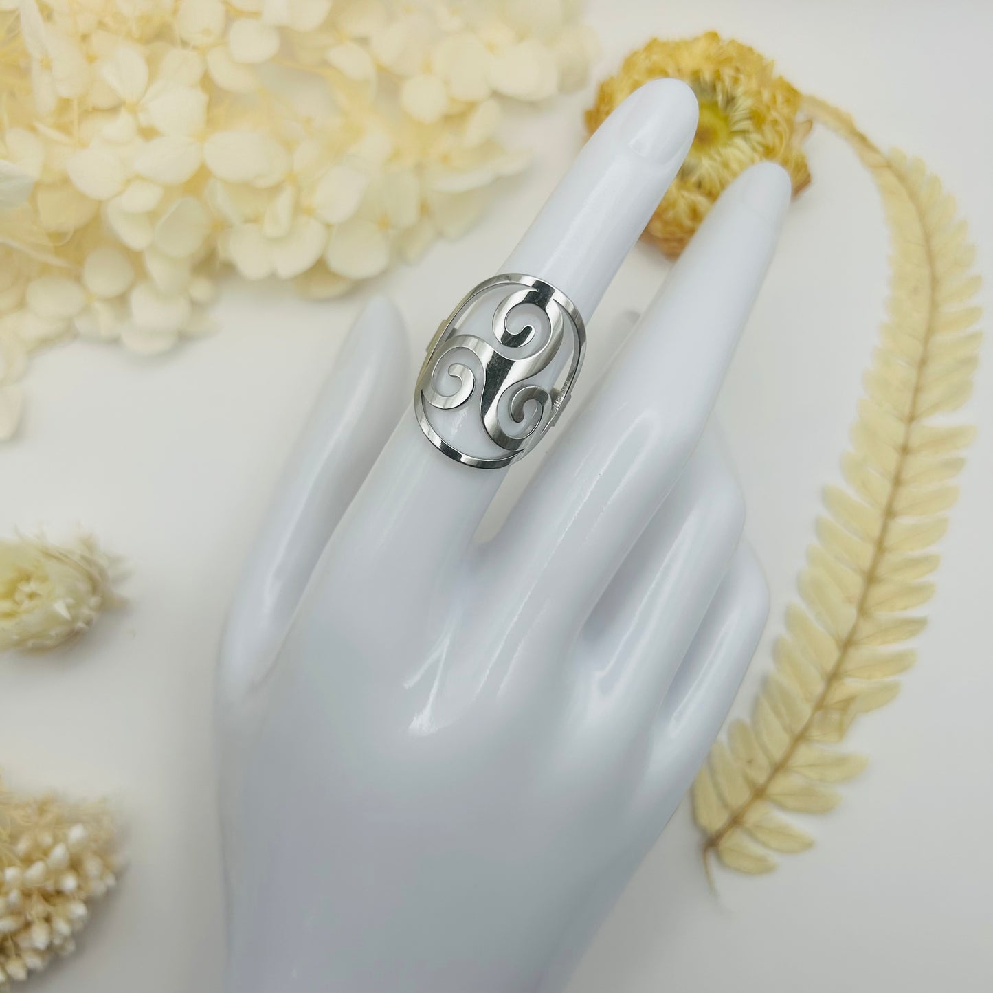Triskelion Ring (silver)
