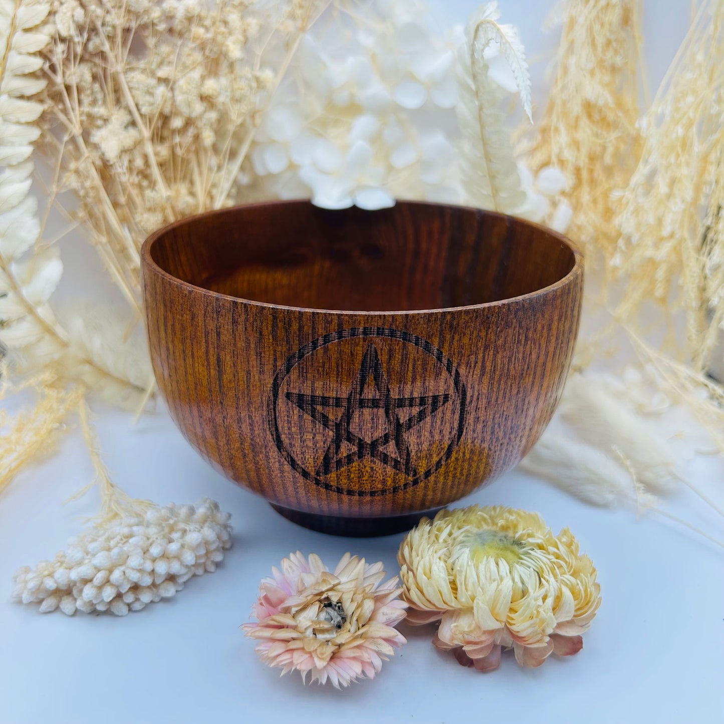 Wooden Pentacle Bowl