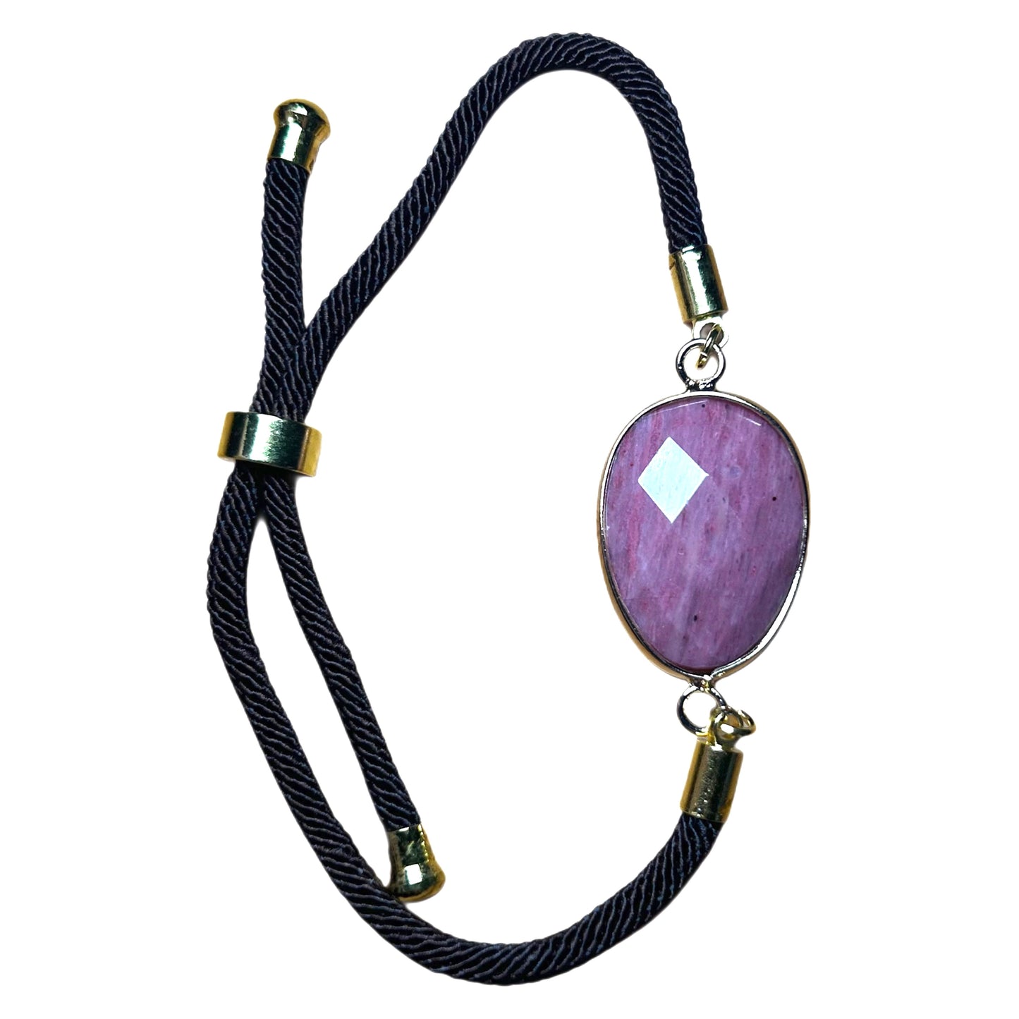 Bracelet Cordon Réglable avec sa Pierre Naturelle A