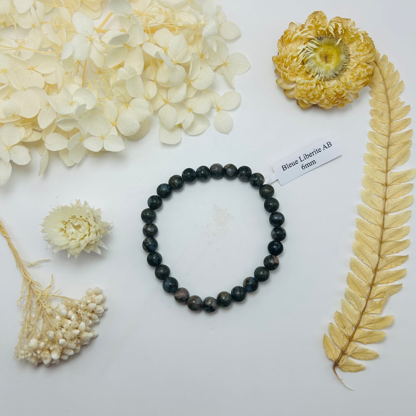 Bracelet Libérite Bleue AB (6 mm)