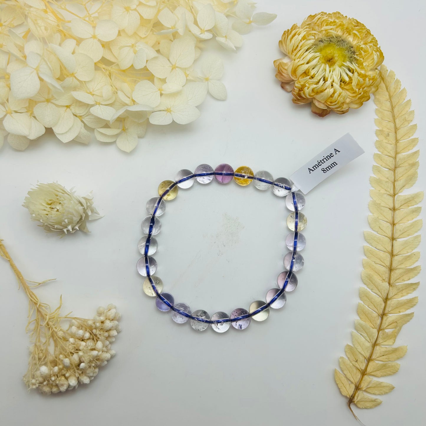 Bracelet Amétrine A (8 mm)