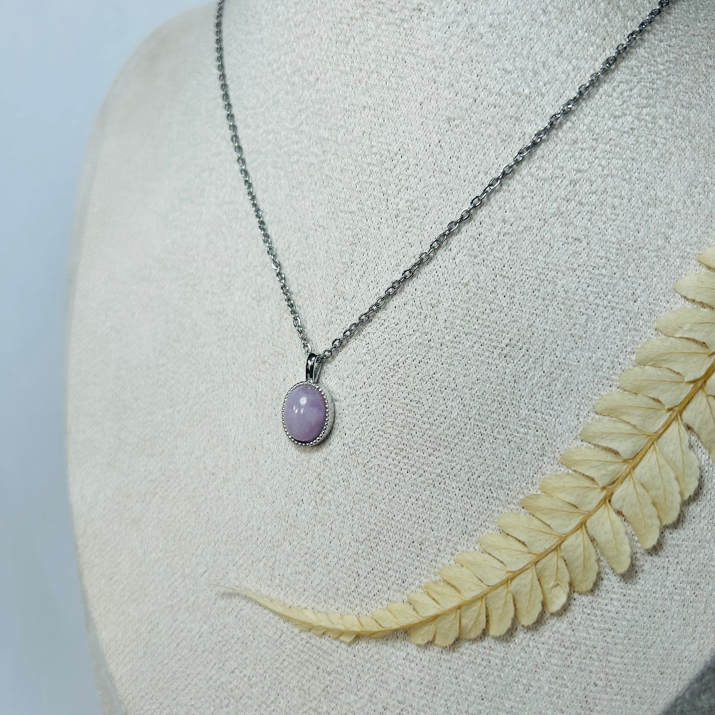 Pendentif Kunzite (AAA) - Argent 925