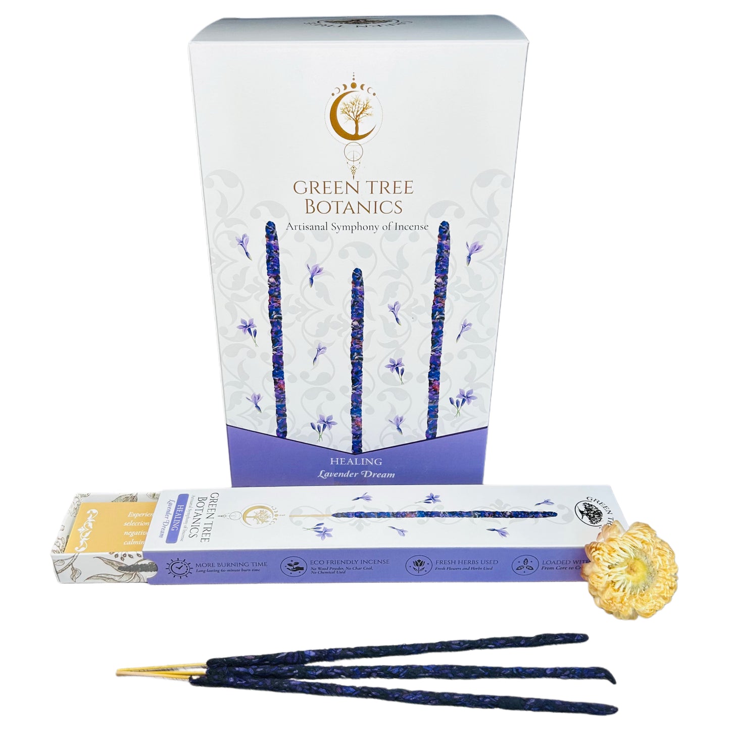 Encens naturel « Lavande » (Green Tree Botanics)