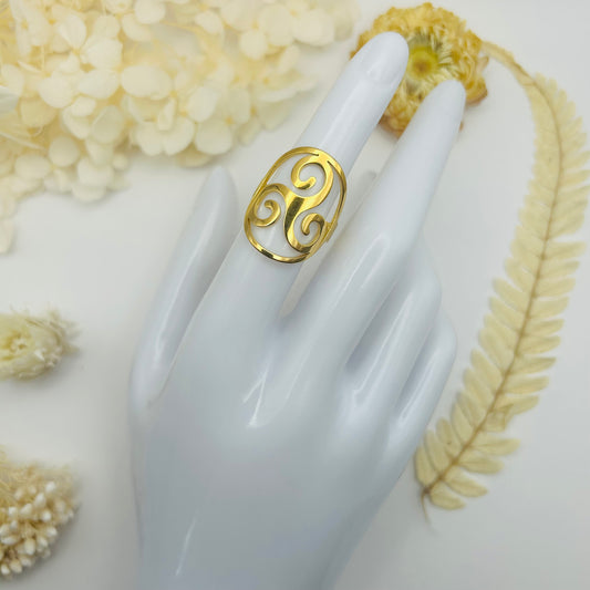 Triskelion Ring (gold)