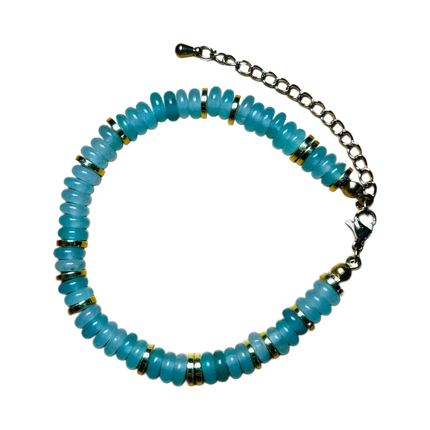 Bracelet Doré pour Femme en Pierres Naturelles A