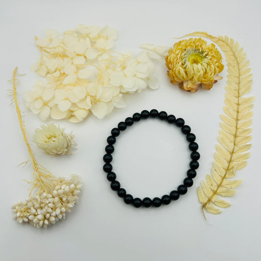 Black Obsidian Bracelet (6 mm)