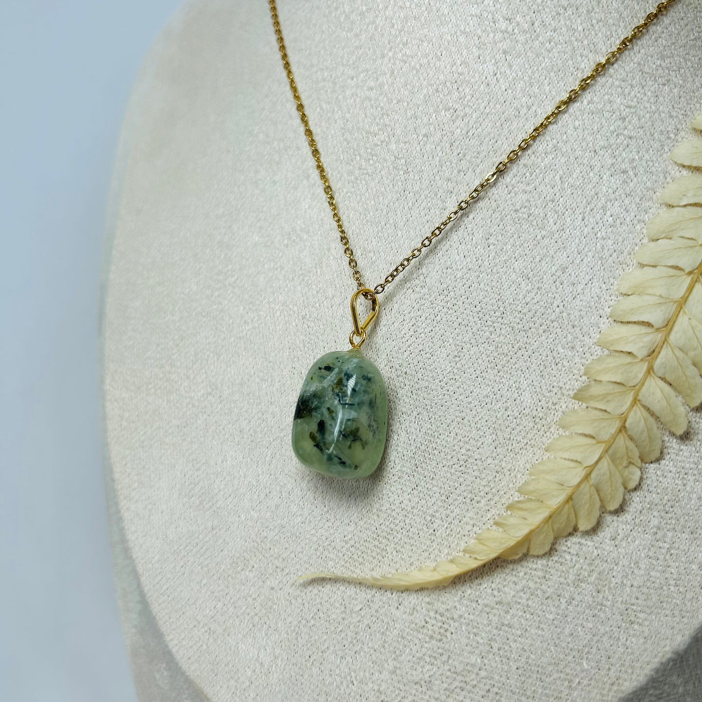 Prehnite Pendant
