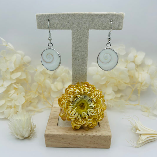 Eye of Saint Lucia Dangle Earrings