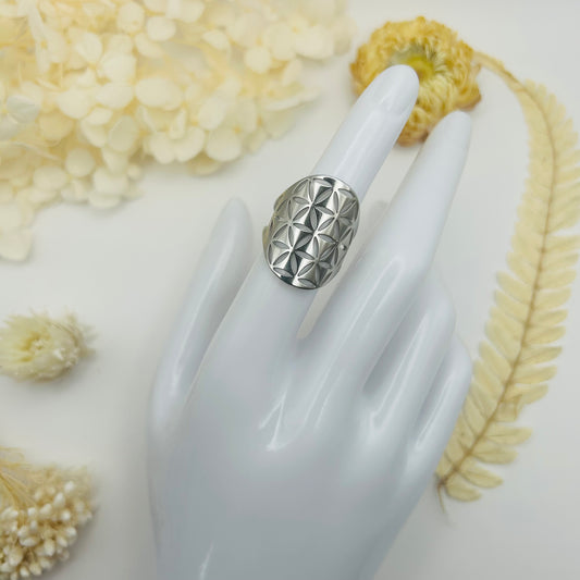 Flower of Life Ring (silver)