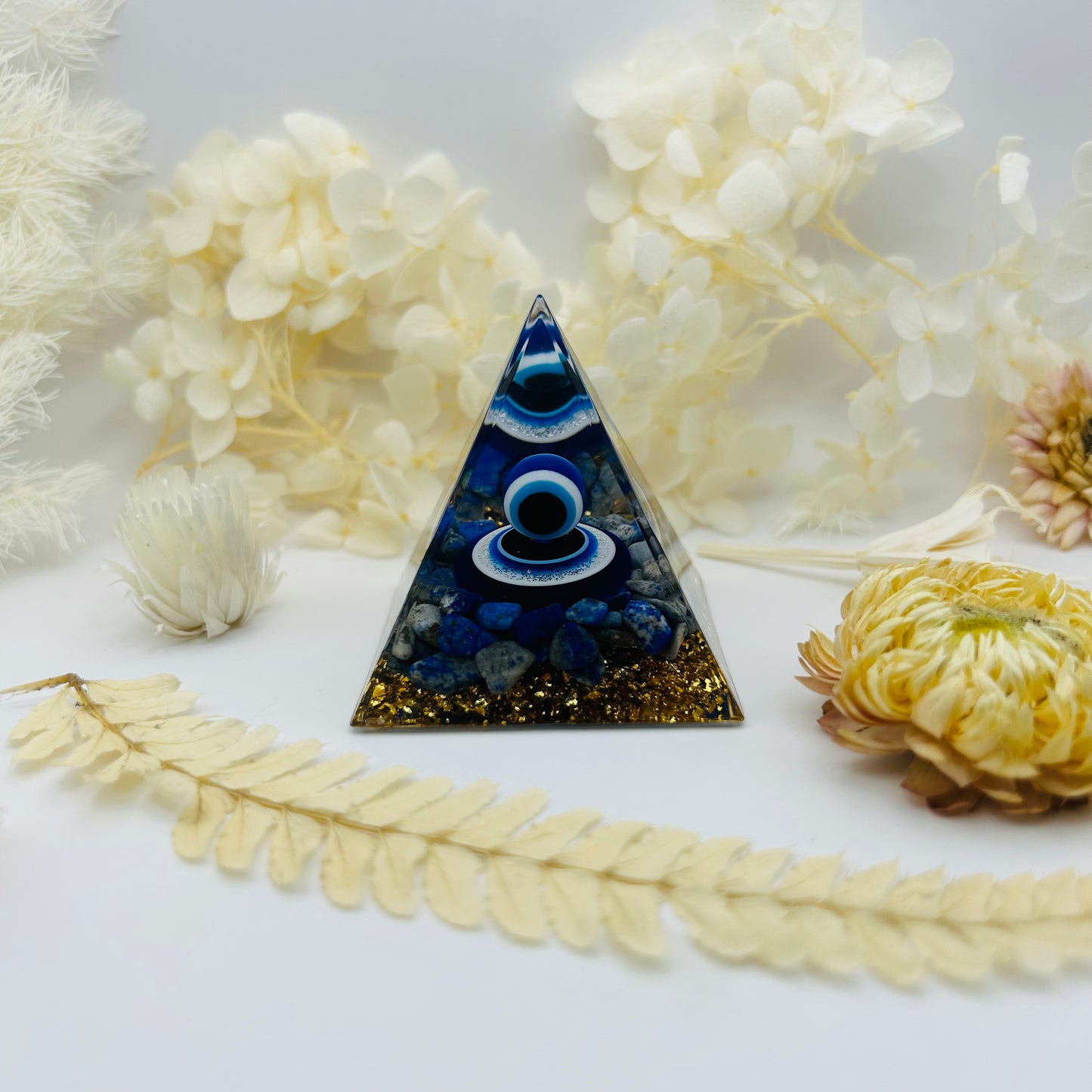 Orgonite Nazar Boncuk and Lapis Lazuli