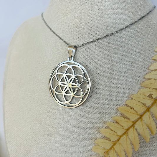 Seed of Life Necklace (silver)