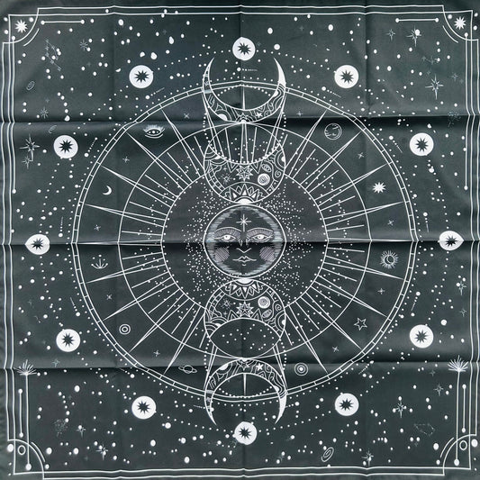 Tarot Tablecloth (large) - Sun and Moon 