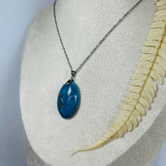 Blue Opal Pendant
