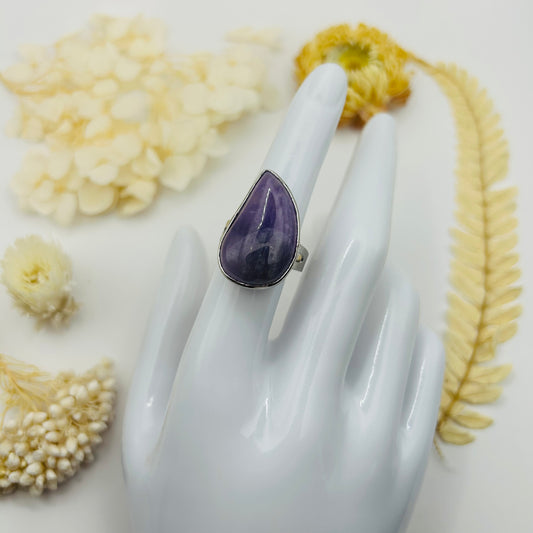 Amethyst Silver Ring (TR)