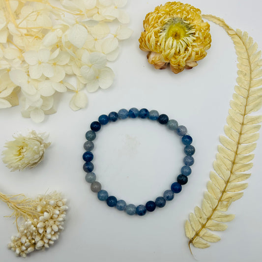 AA Blue Aventurine Bracelet (6 mm)