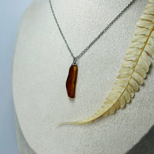 Cognac Amber Pendant