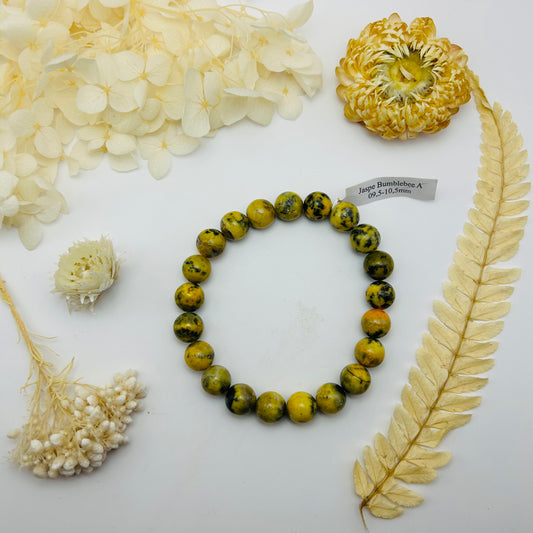 Bracelet Jaspe Bumblebee A (9/10 mm)
