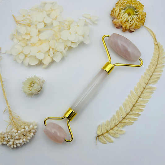 Rose Quartz Massage Roller - Grade A!