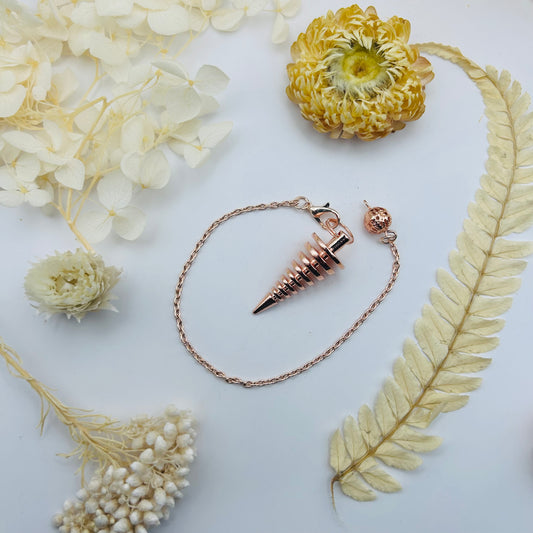 Metal pendulum (rose gold)