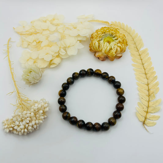 Tiger Eye Bracelet (8 mm) 