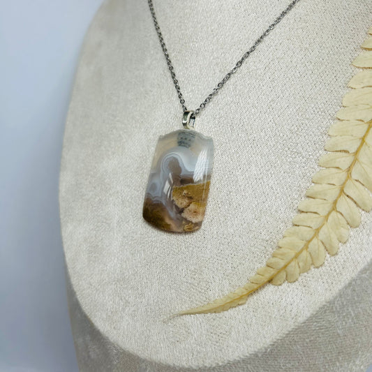 Petrified Wood Pendant