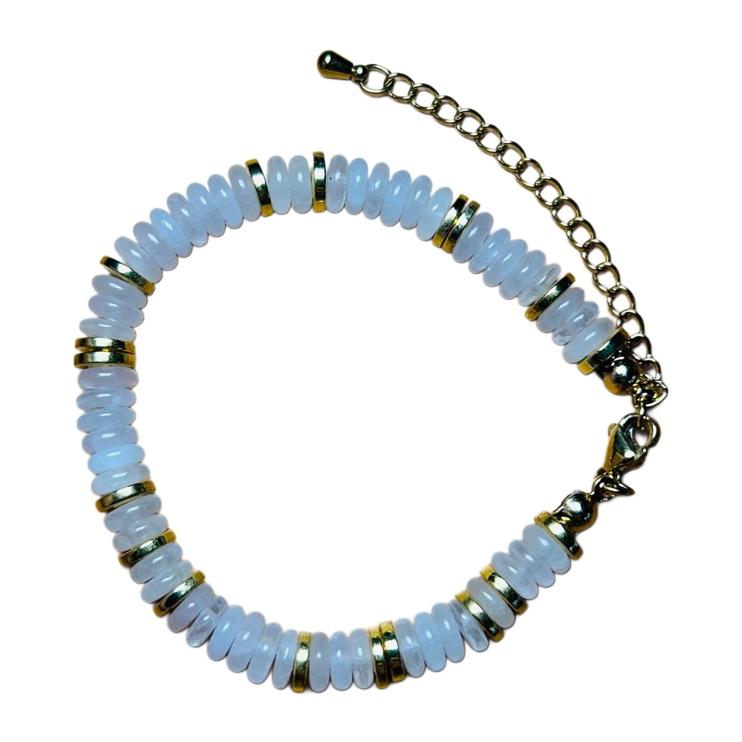 Bracelet Doré pour Femme en Pierres Naturelles A