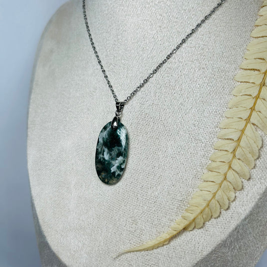 Moss Agate Pendant
