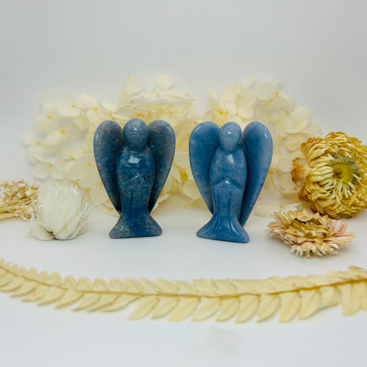 Ange en Aventurine Bleue A