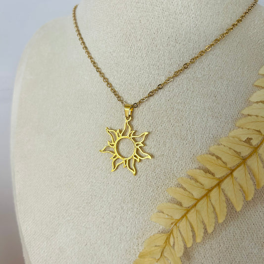 Sun Necklace (gold)