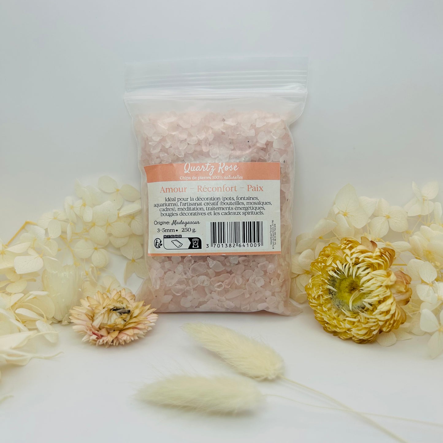 Chips Quartz Rose