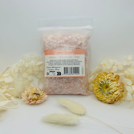 Chips Quartz Rose