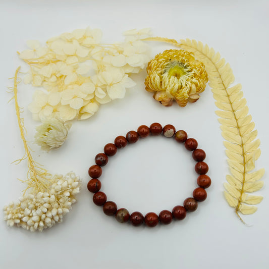 Red Jasper Bracelet (8 mm)