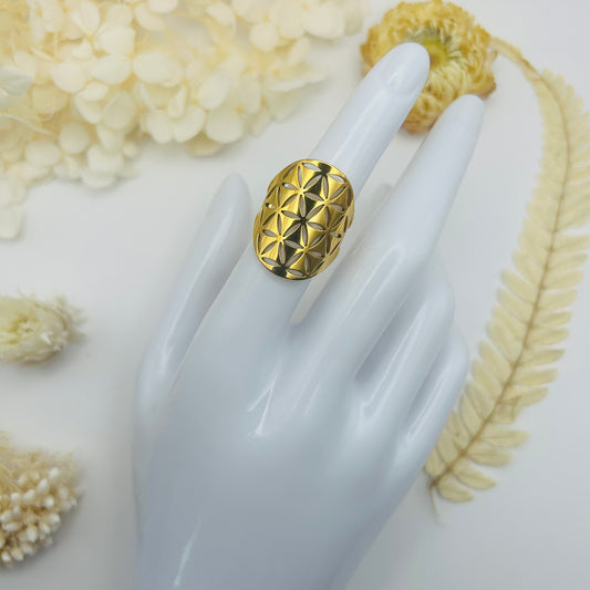 Flower of Life Ring (gold)