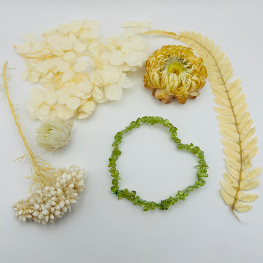 Baroque Peridot Bracelet
