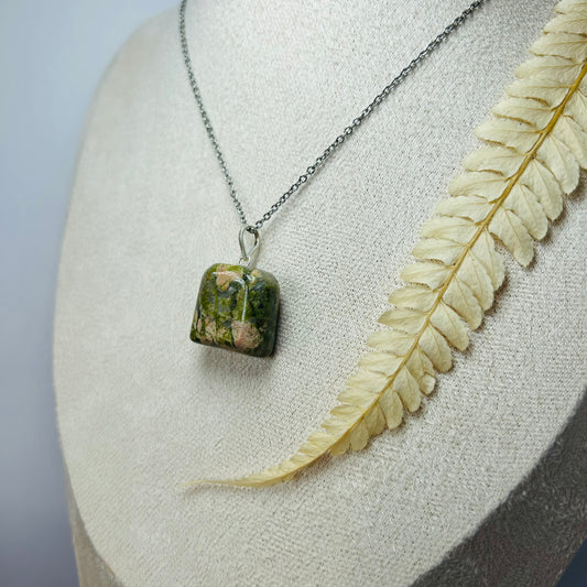 Unakite Pendant
