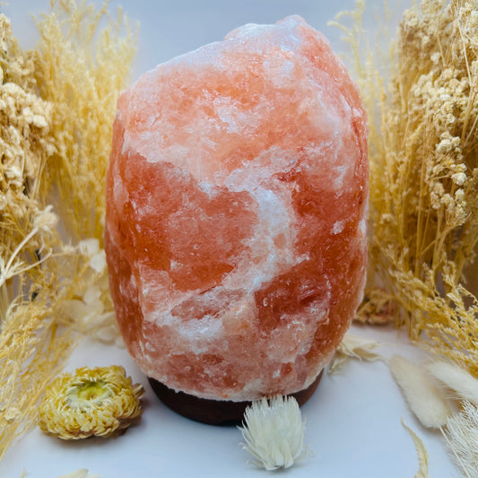 Himalayan salt lamp (orange)