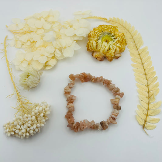 Baroque Sunstone Bracelet