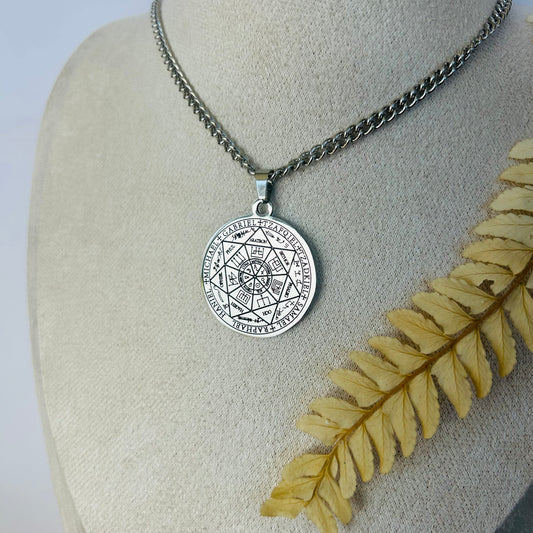Seal of the 7 Archangels Necklace (silver)