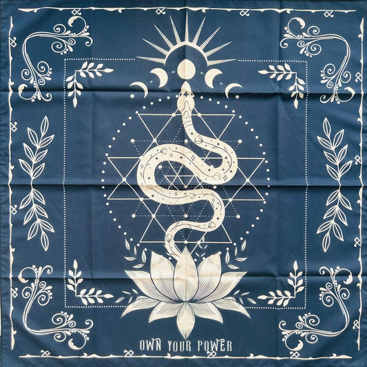 Tarot Tablecloth (large) - Snake 