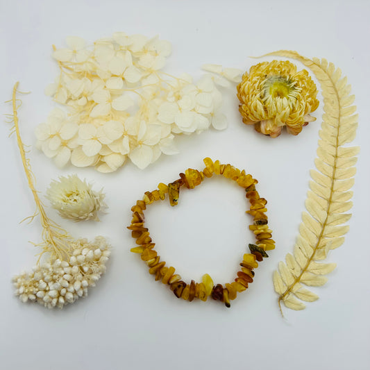 Baroque Baltic Amber Bracelet