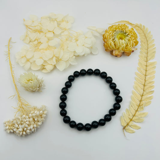 Black Tourmaline Bracelet (8 mm)